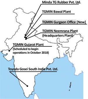 Toyoda Gosei strengthens technical development in India