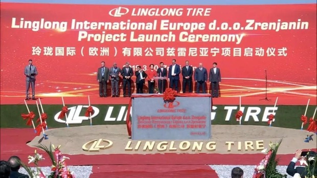 Linglong officially launches Serbian tire project