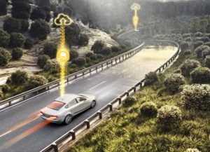 “With this data, the system adapts its driving strategy, avoids obstructions and therefore prevents dangerous traffic situations on the route ahead at an early stage,” claims Continental.