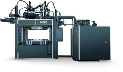 Desma delivers large injection moulding machine for car battery seals